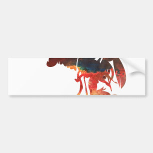 Autocollant De Voiture Collage de médias mélangés de homard