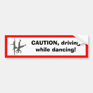 Autocollant De Voiture Collier de bumeur de danseurs