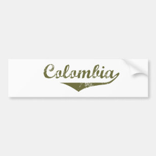 Autocollant De Voiture Colombie