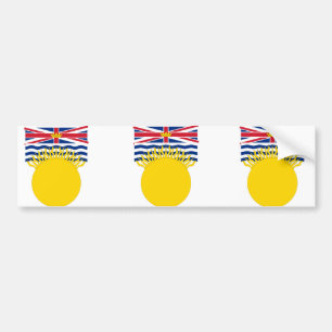 Autocollant De Voiture Colombie-Britannique, Canada