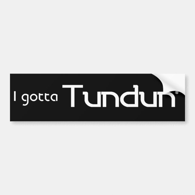 Autocollant De Voiture Colonne Tundun Bumper (Devant)