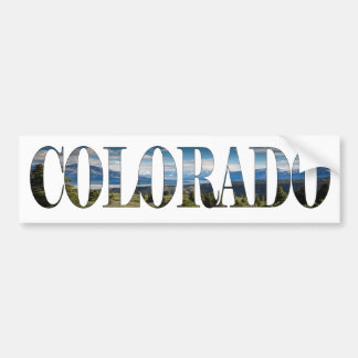 Autocollant De Voiture Colorado Texte I