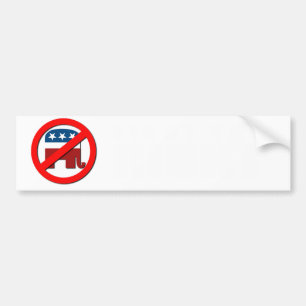 Autocollant De Voiture Combat Anti-Républicain la droite