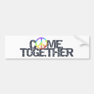 Autocollant De Voiture Come Together bumper sticker