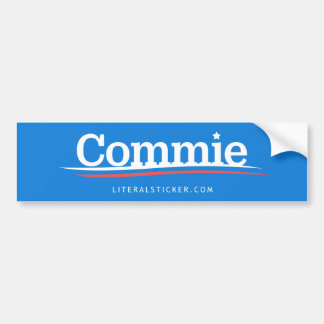 Autocollant De Voiture Commie Bernie Sanders Sticker pour pare-chocs