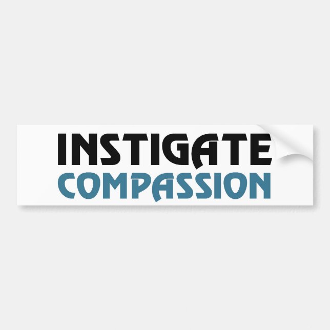 Autocollant De Voiture Compassion d'Intigate (la grande édition de karma) (Devant)