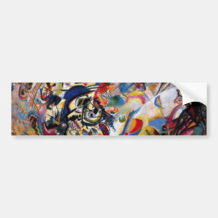 Autocollant De Voiture Composition VII de Kandinsky