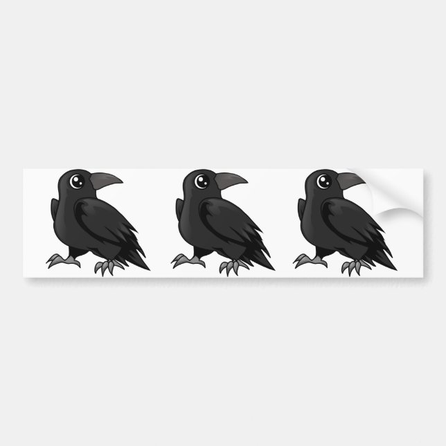 Autocollant De Voiture Conception de Raven (Devant)