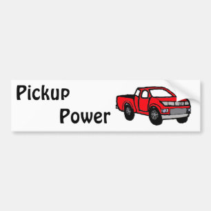 Autocollant De Voiture Conception rouge de camion pick-up d'amusement DE