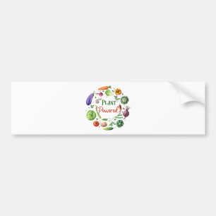 Autocollant De Voiture Conceptions Plante-Actionnées