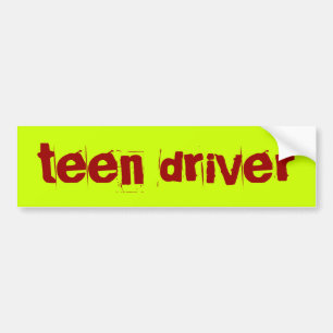 Autocollant De Voiture conducteur de l'adolescence