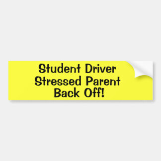 Autocollant De Voiture Conducteur d'étudiant