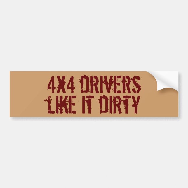 Autocollant De Voiture conducteurs 4x4 (Devant)