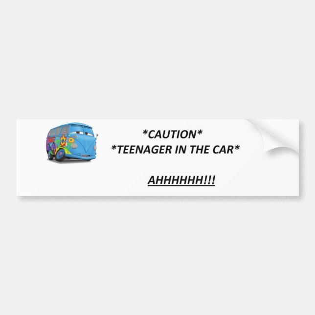 Autocollant De Voiture Conducteurs adolescents (Devant)