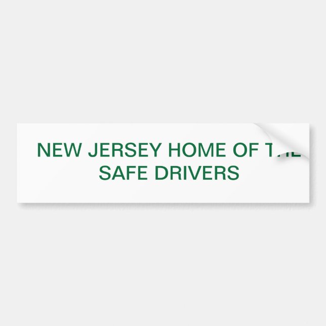 Autocollant De Voiture Conducteurs de coffre-fort de NJ (Devant)