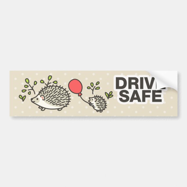 Autocollant De Voiture Conduisez le coffre-fort ! (Devant)