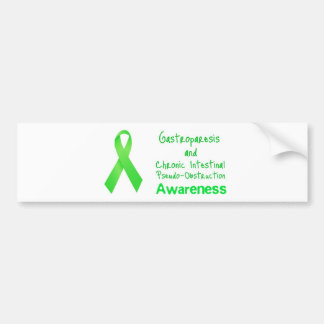 Autocollant De Voiture Conscience de Gastroparesis/CIP