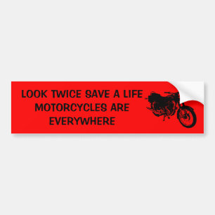 Autocollant De Voiture Conscience de moto