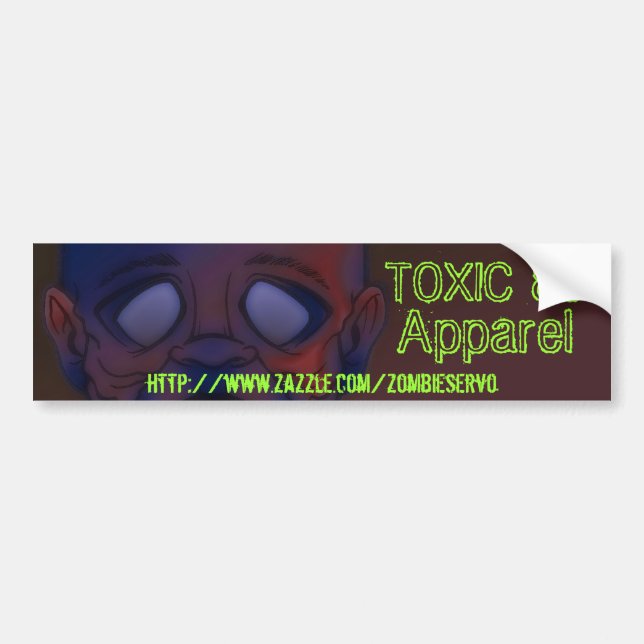 Autocollant De Voiture conseil 2, http://www.zazzle.com/zombieser.. de (Devant)