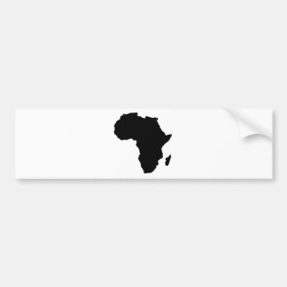 Autocollant De Voiture Contour de l'Afrique