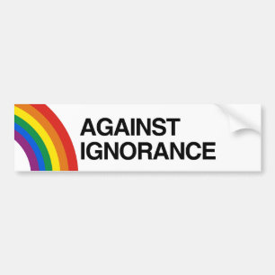 Autocollant De Voiture CONTRE IGNORANCE.png