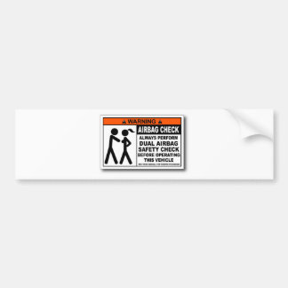 Autocollant De Voiture Contrôle d'airbag