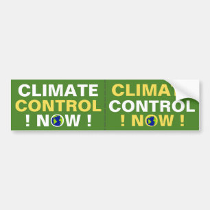 AUTOCOLLANT DE VOITURE CONTRÔLE DE CLIMAT MAINTENANT !