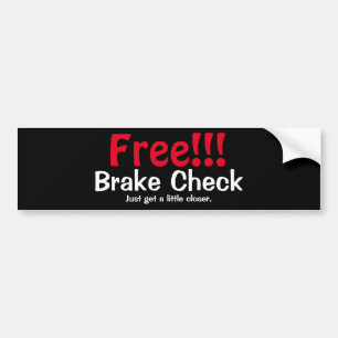 Autocollant De Voiture Contrôle de frein gratuit