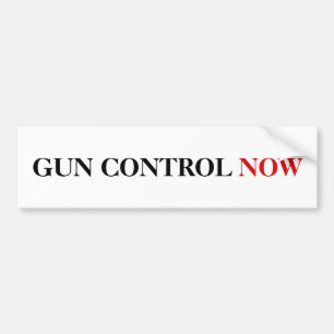 Autocollant De Voiture Contrôle des armes maintenant