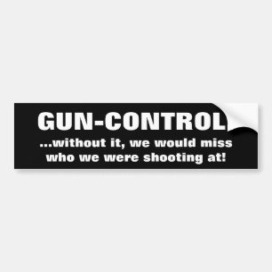 Autocollant De Voiture CONTRÔLE DES ARMES ! ,… sans lui, nous manquerions