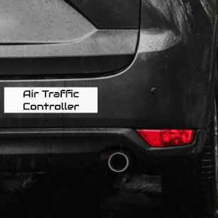 Autocollant De Voiture Contrôleur aérien minimal, Aviation simple