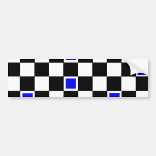 Autocollant De Voiture Contrôleurs bleus
