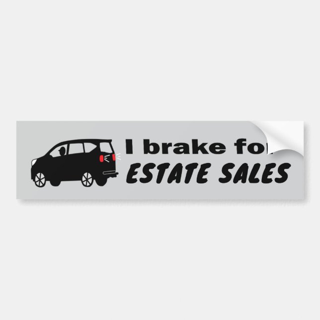 Autocollant De Voiture Cool de vente immobilier choisir un sticleur pare- (Devant)