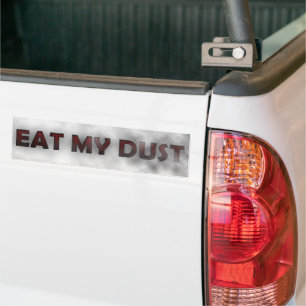 Autocollant De Voiture Cool Mange Mon pare-chocs de poussière