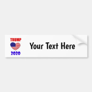 Autocollant De Voiture Cool Pro Donald Trump 2020 pour le président