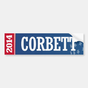 AUTOCOLLANT DE VOITURE CORBETT 2014
