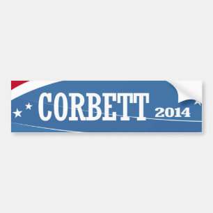 AUTOCOLLANT DE VOITURE CORBETT 2014