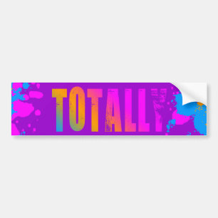 Autocollant De Voiture Corey Tiger 80s Paint Totalement Splatter