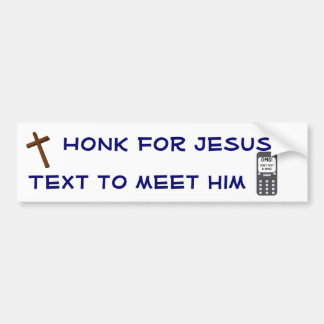 Autocollant De Voiture Cornement pour Jésus