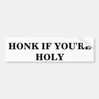 Autocollant De Voiture CORNEZ SI VOUS êtes SAINTS
