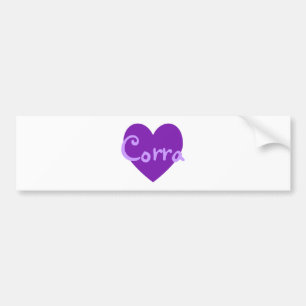 Autocollant De Voiture Corra en violet