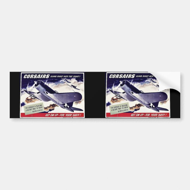 Autocollant De Voiture Corsaires (Devant)