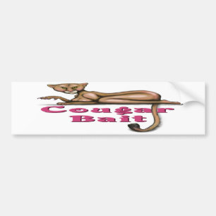 Autocollant De Voiture Cougar Bait