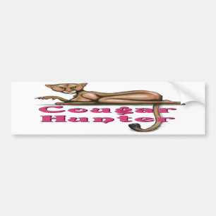 Autocollant De Voiture Cougar Hunter