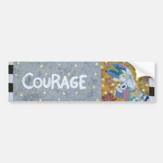 Autocollant De Voiture Courage