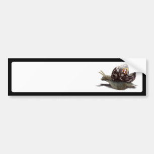 Autocollant De Voiture Coureur d'escargots - Lucky #7