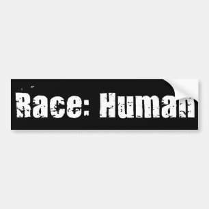 Autocollant De Voiture Course : Humain