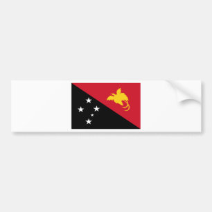 Autocollant De Voiture Coût bas ! Drapeau de la Papouasie-Nouvelle-Guin