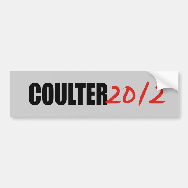 AUTOCOLLANT DE VOITURE COUTRE (Devant)