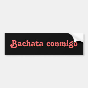 Autocollant De Voiture Coutume latine de danse de Salsa de Bachata